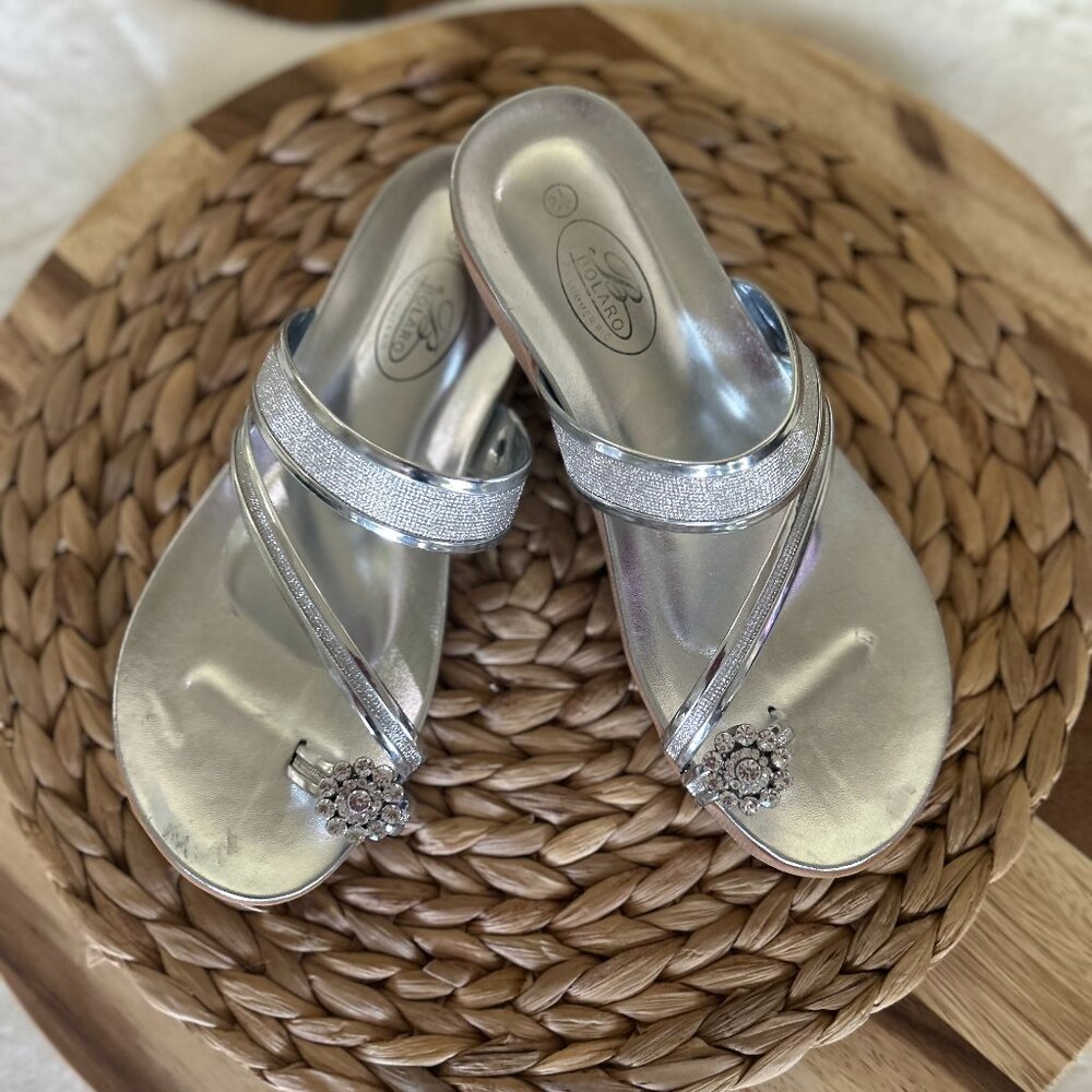 Bolaro Silver Sandals